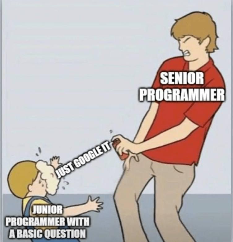 Junior Vs Senior Googling