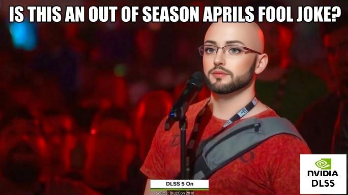 Red Shirt Guy Is Not Amused