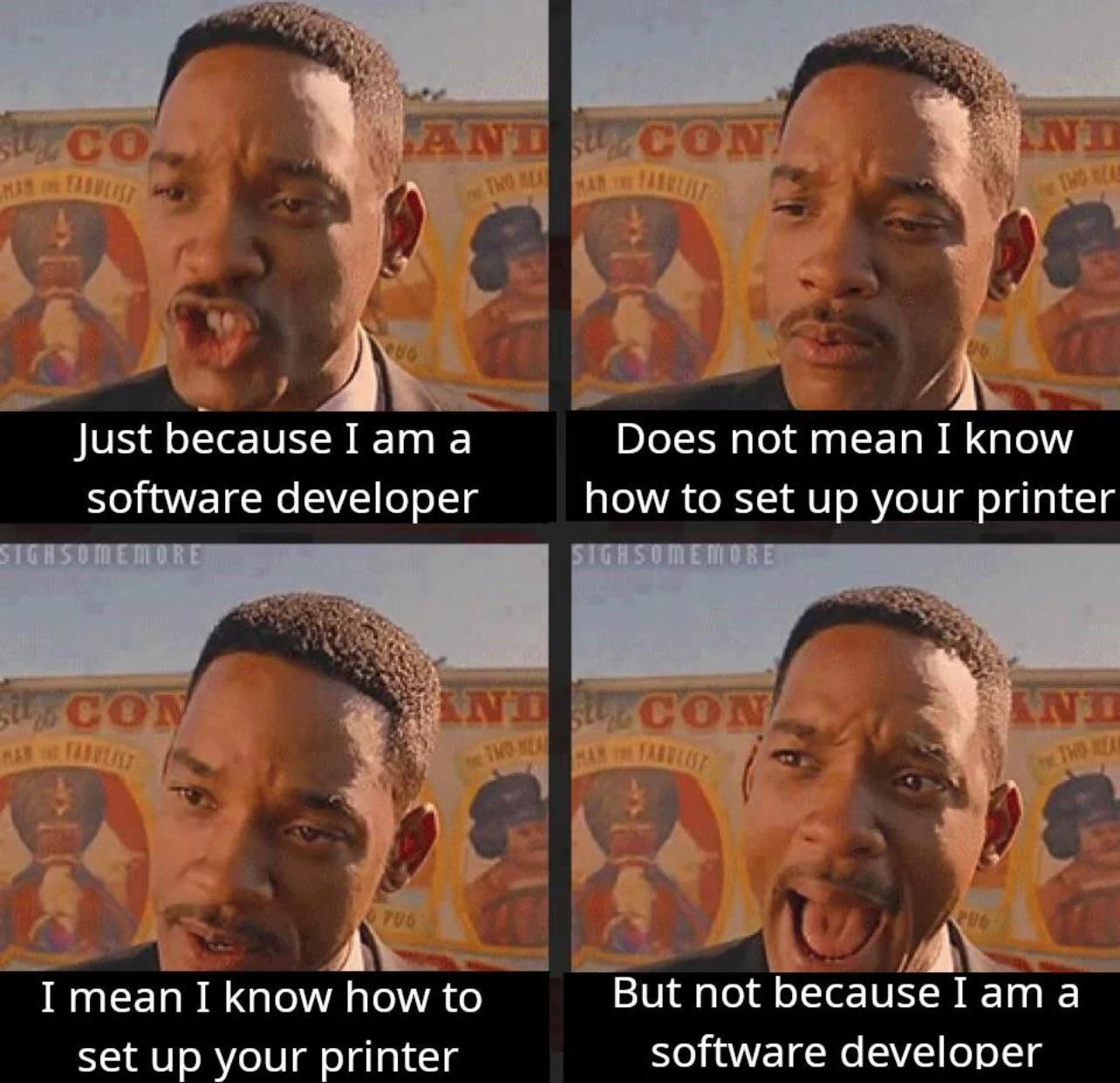 Yes I'm A Software Developer