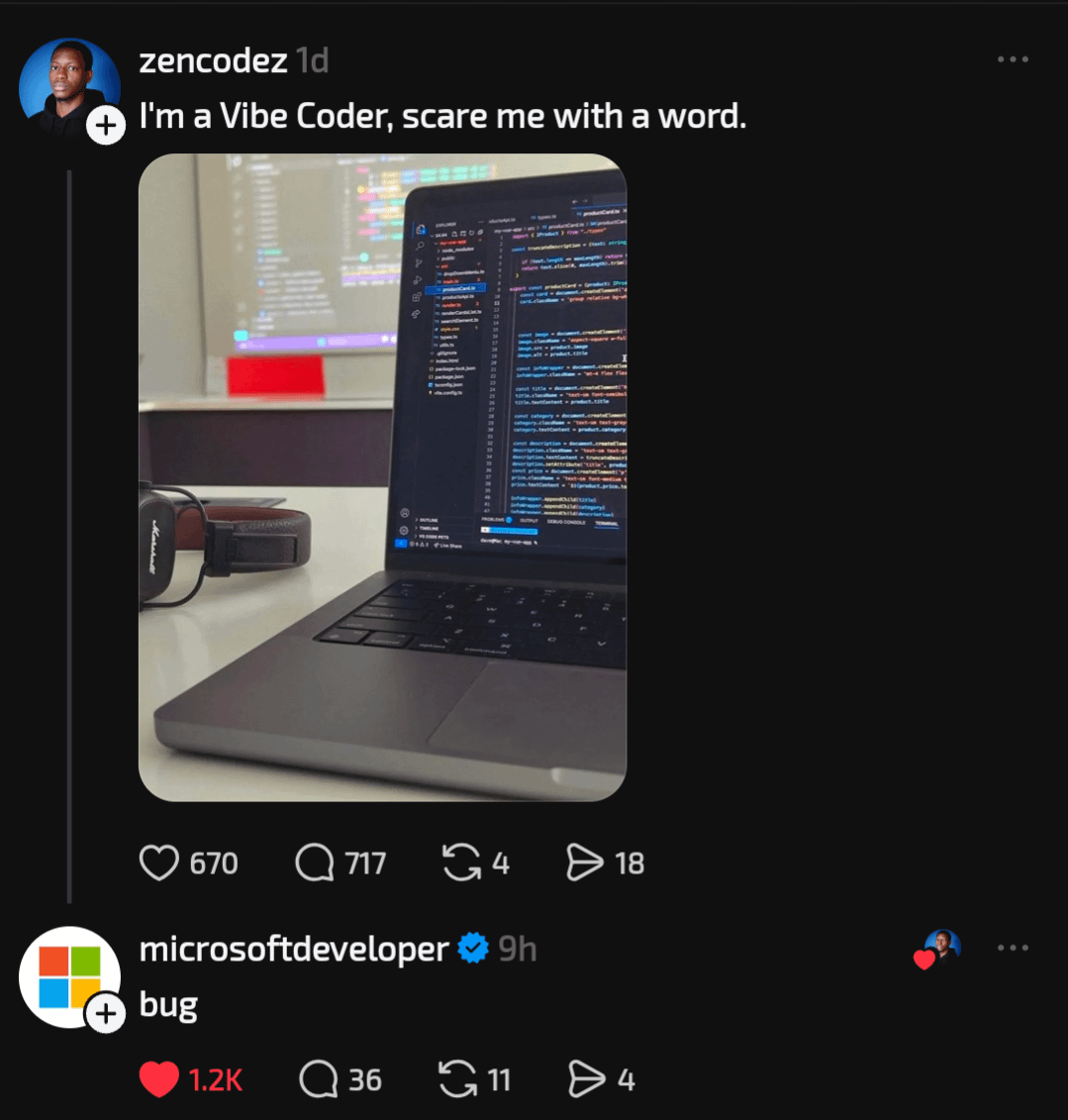 Vibe Coder Mortal Enemy