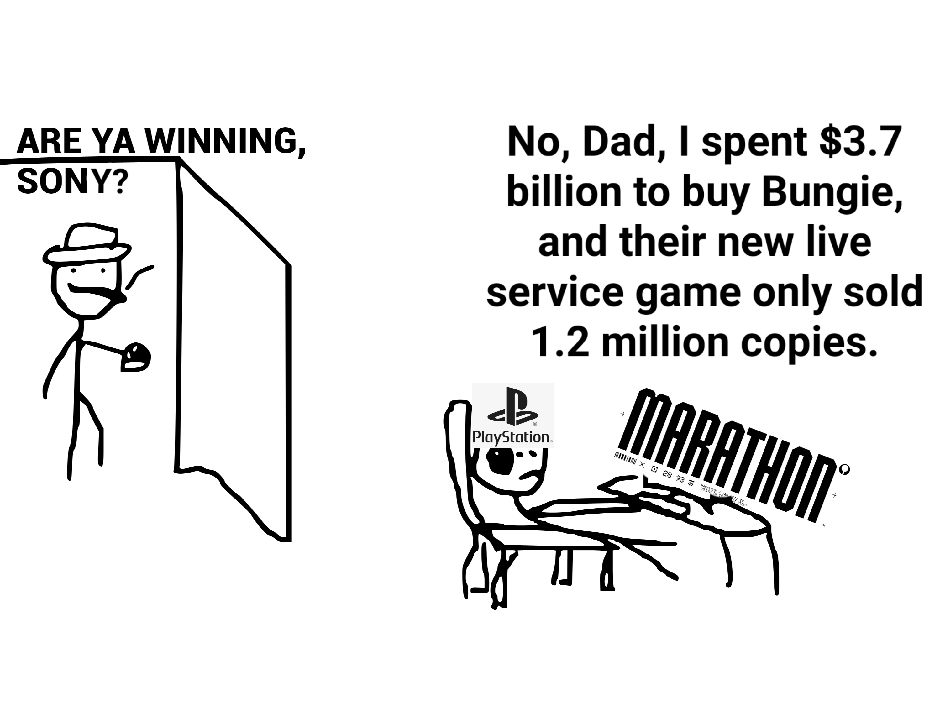 Ganbatte, Sony. Maybe Spend Another Billion And You Can Get The Next Fortnite, Who Knows