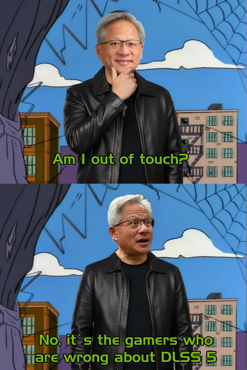 Jensen, You Didn't Explain It Poorly, DLSS 5 In Its Current Form Looks Like Crap