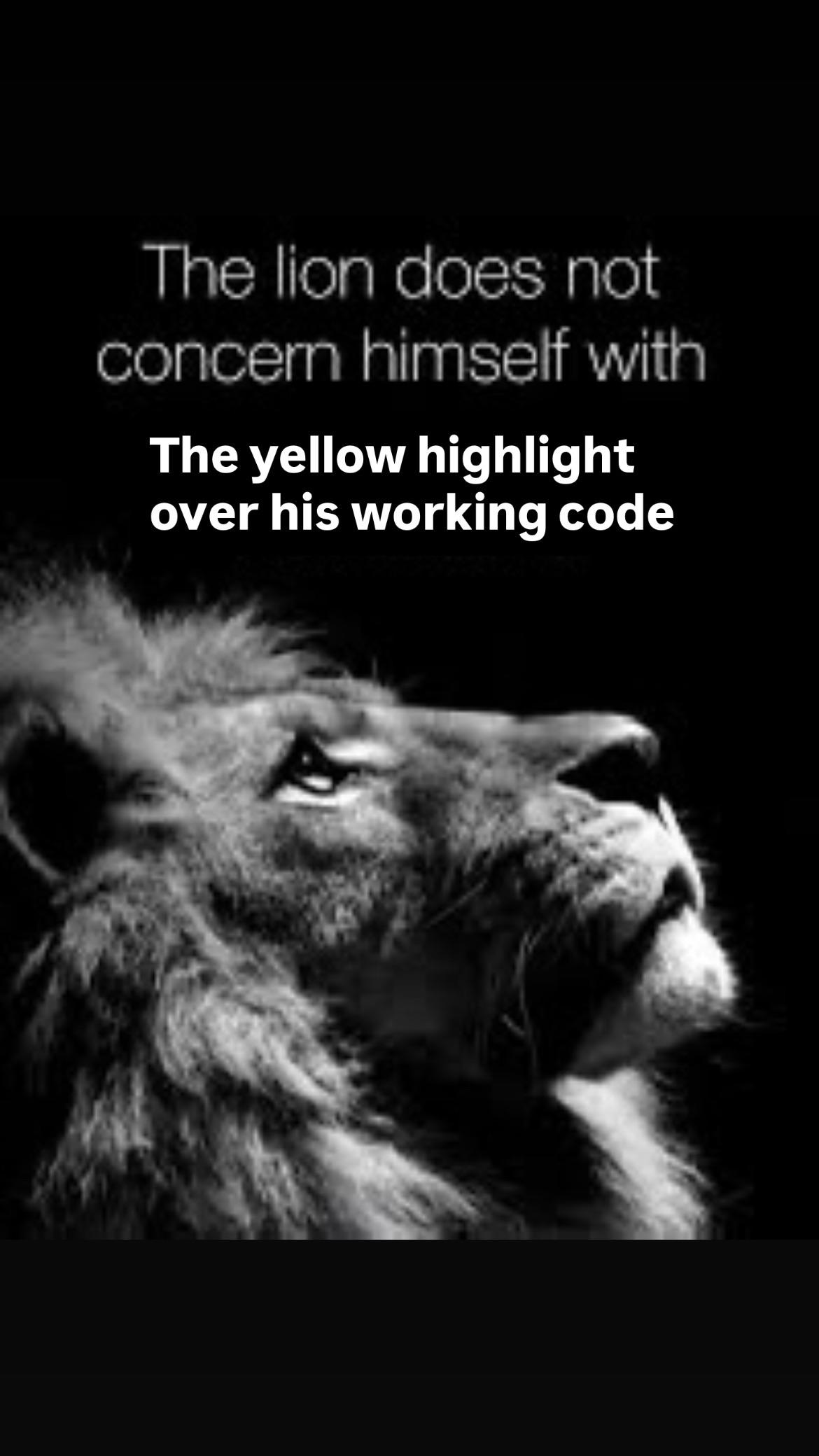 If It Does What I Want It To Do, I Don't Care