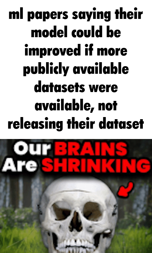 Please God I Just Need One Dataset