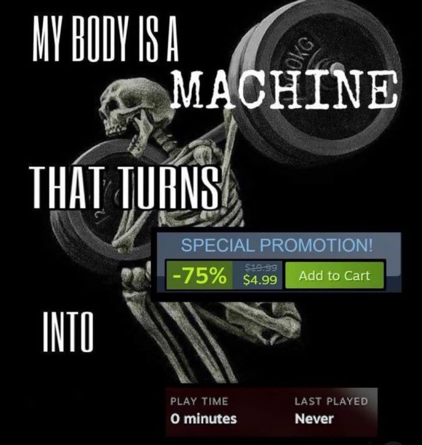 Me During Steam Sales