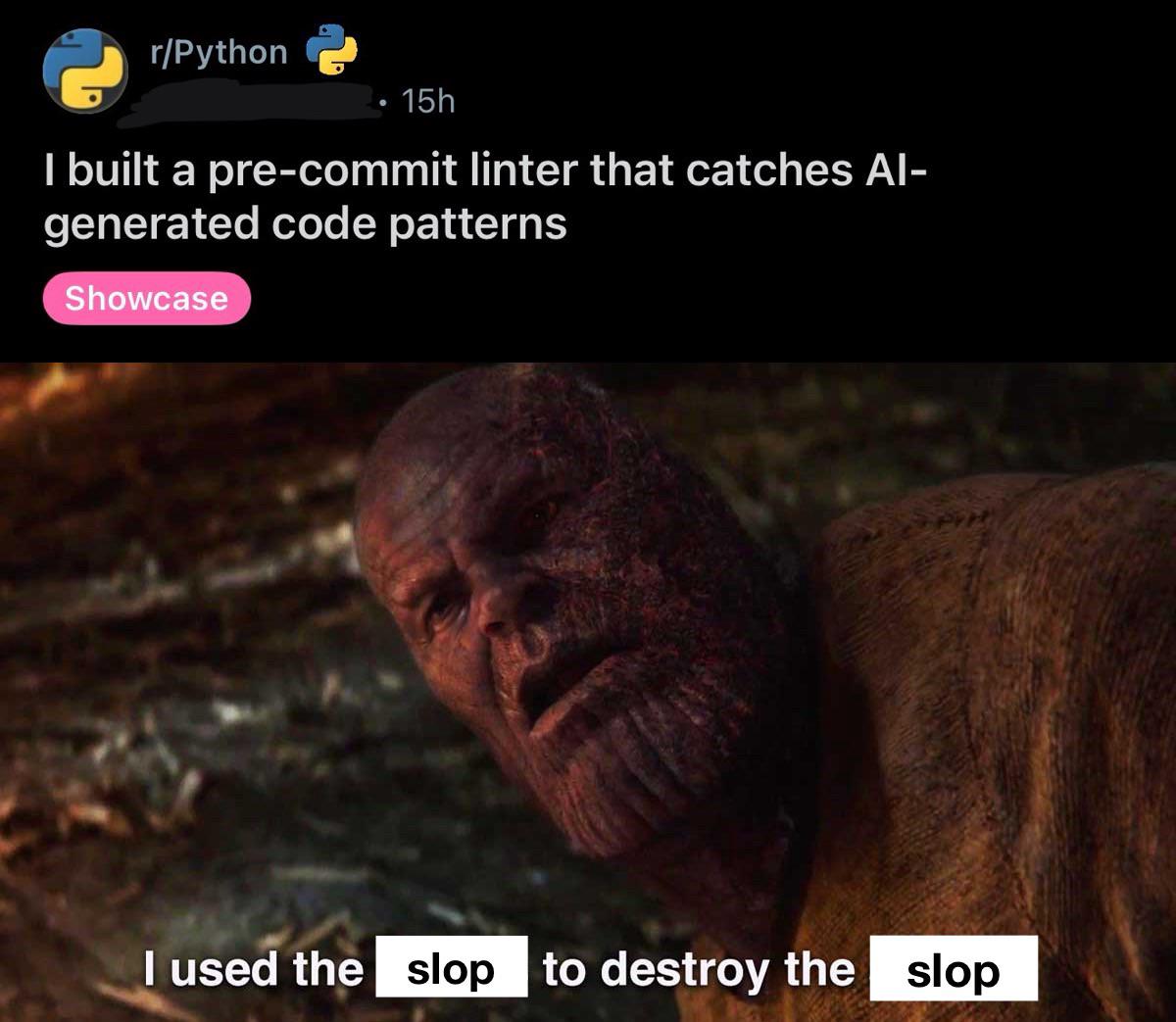 Recursive Slop ProgrammerHumor io