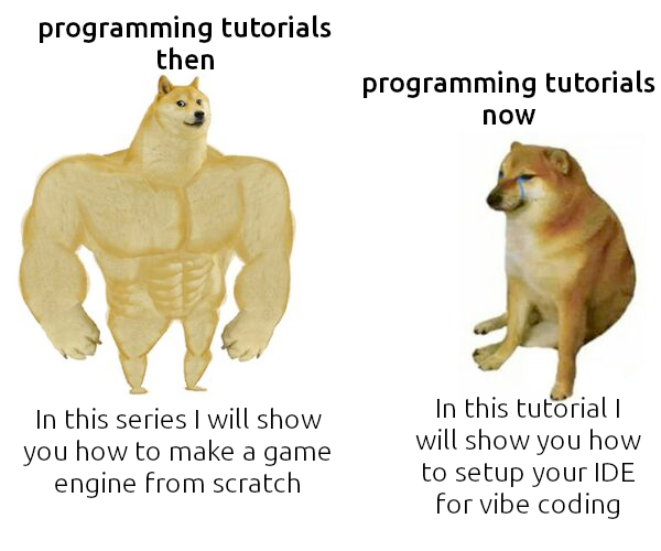 Programming Tutorials Then And Now
