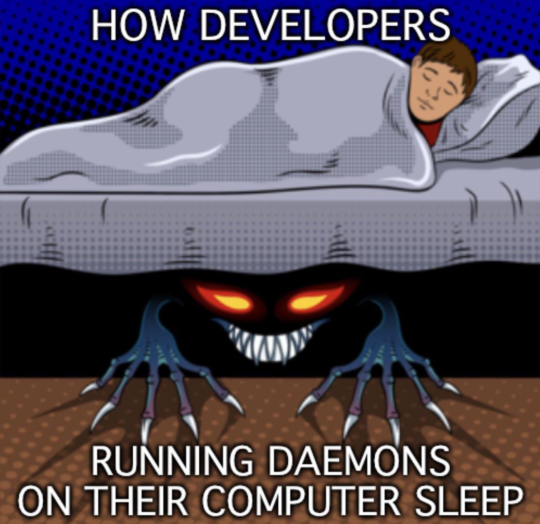 How Developers Sleep