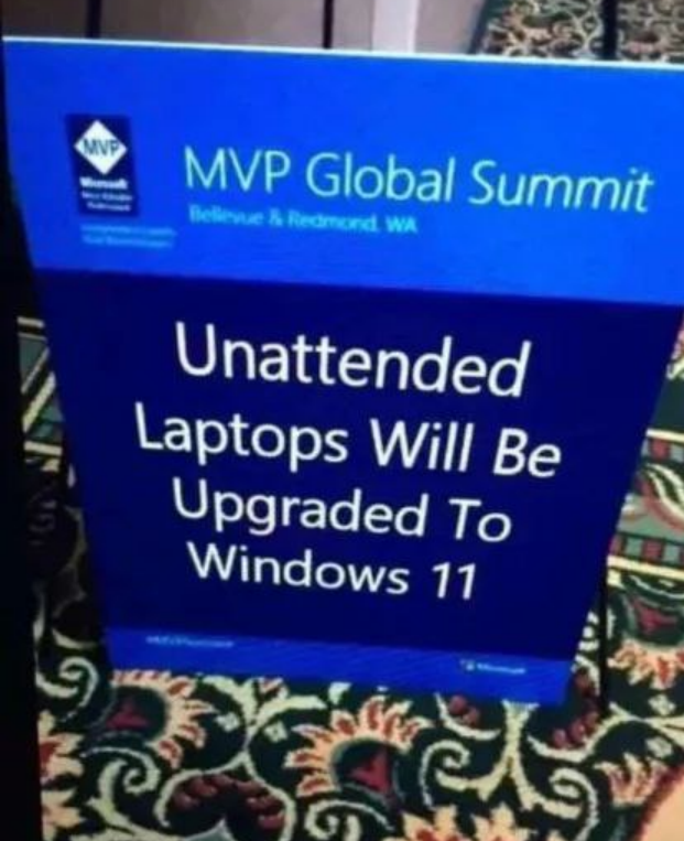 A Second Great Reason Not To Leave Your Laptop Unattended