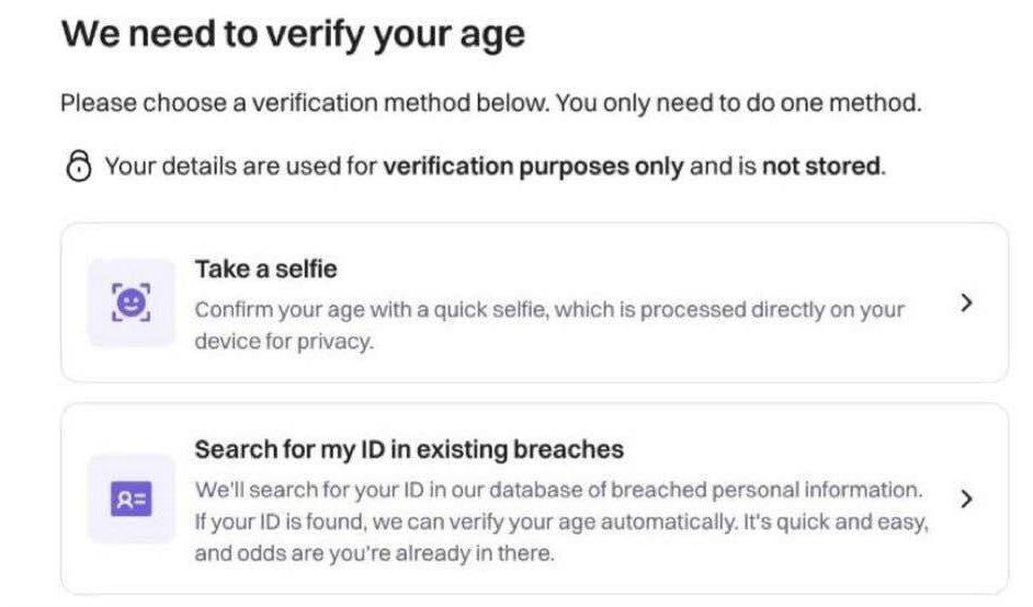 Finally, An Age Verification Solution That Does Not Require You To Provide Any Additional Information