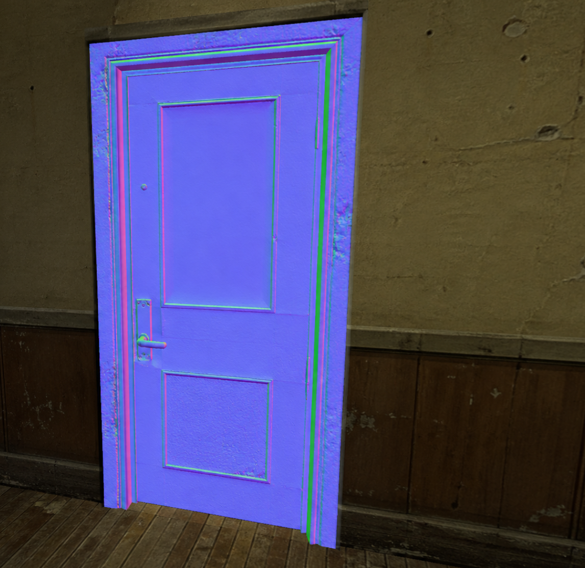 People Keep Telling Me That My Door Is Broken, Looks Normal To Me.