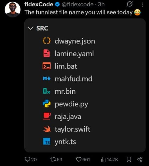 New Naming Convention