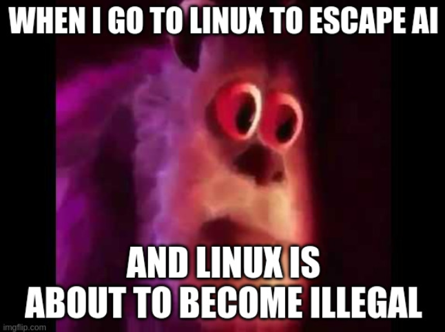 Bro Switched To Linux Just In Time For The Plot Twist