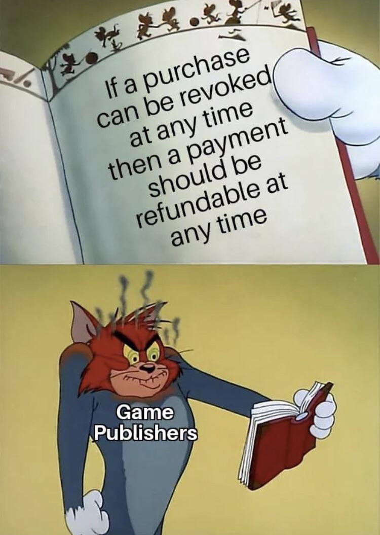 When A Purchase Gets Revoked, The Payment Is Refunded