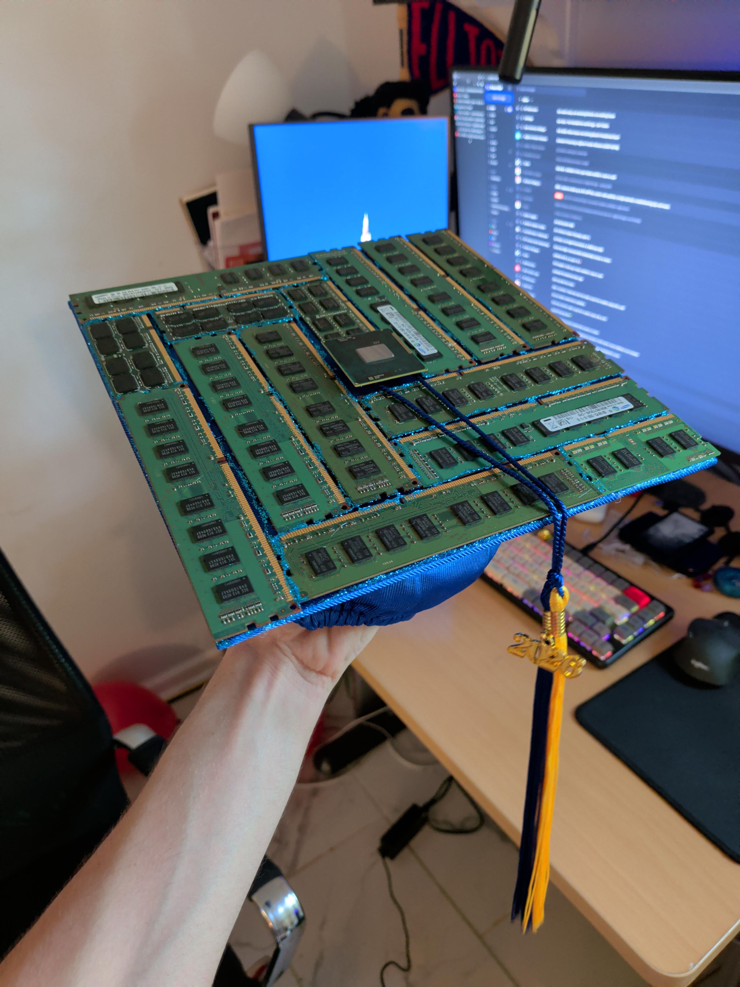 Heyy, You Guys Like My High School Graduation Cap?