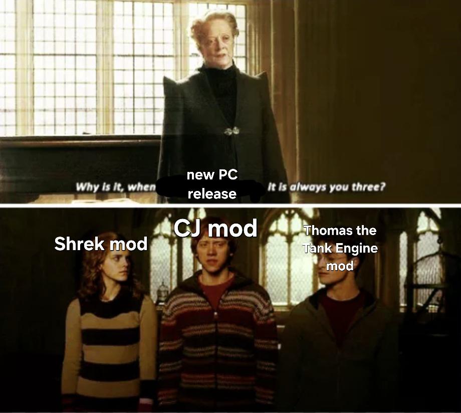 Modders Have 3 Jokes