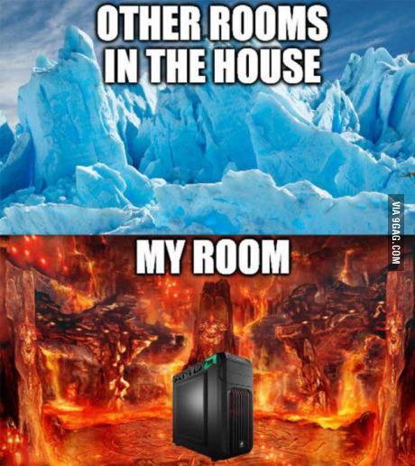 Why Is My Room A Sauna But The World Outside A Freezer?