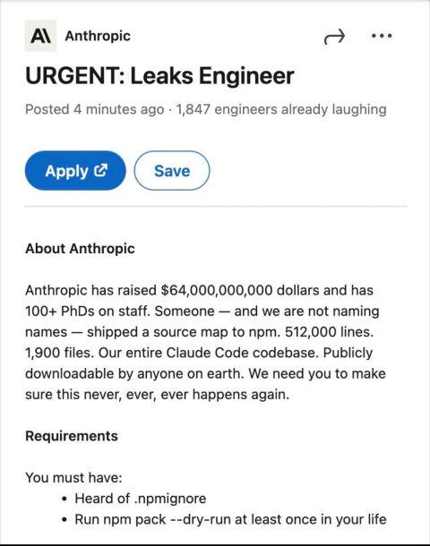 Urgent Leaks Engineer