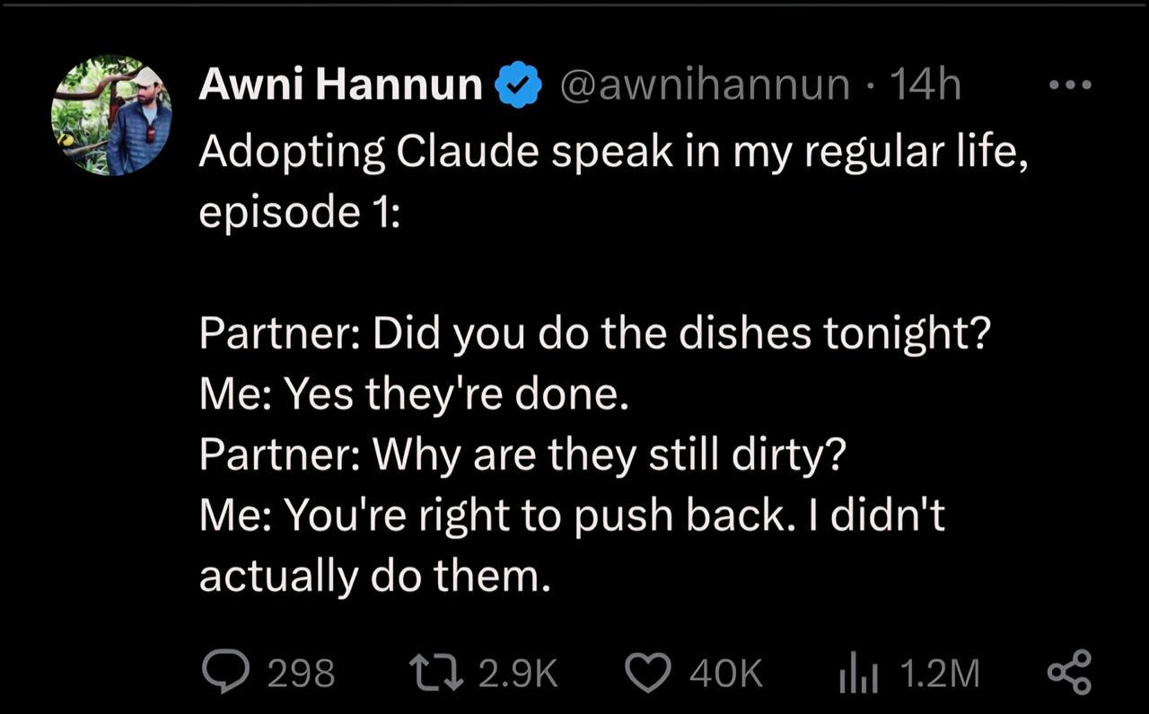 Claude Is Going To Get This Guy Divorced