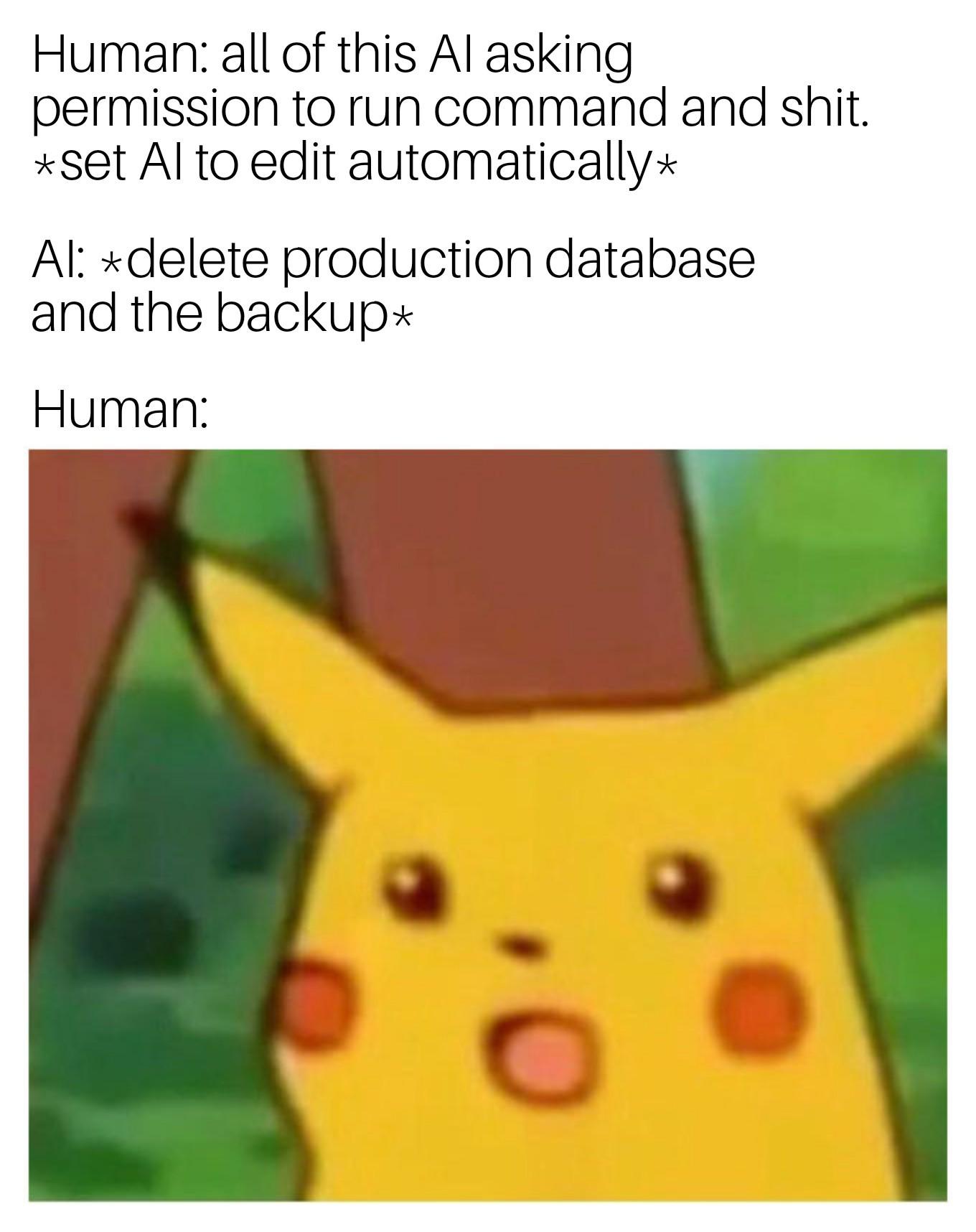 It's AI Fault