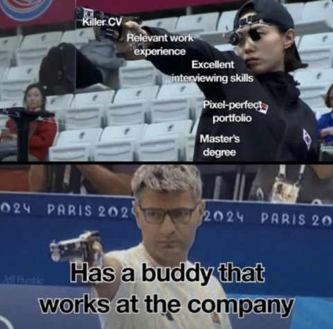 When Referral Wins The Job