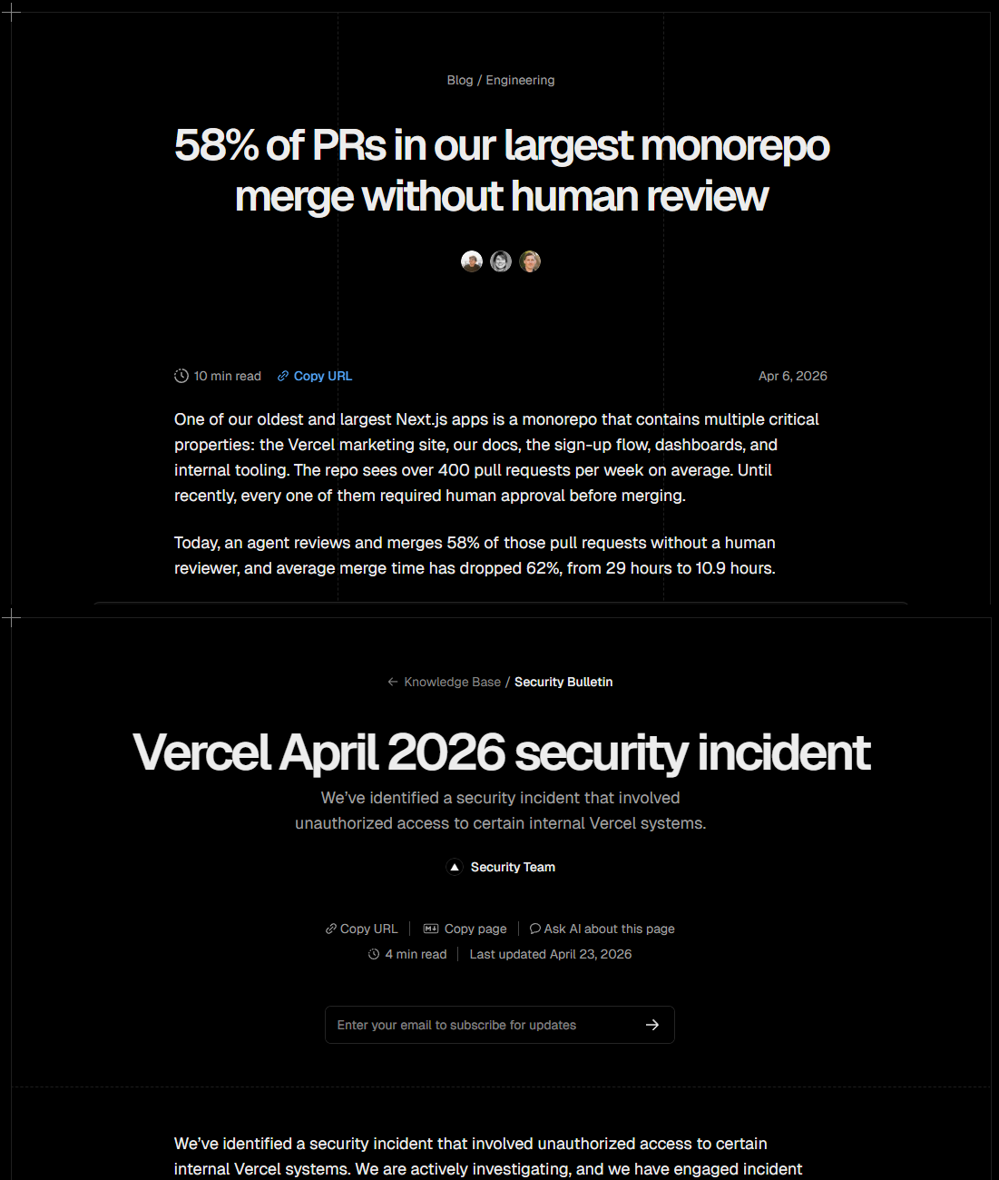 Let There Be Told A Tale In Two Acts