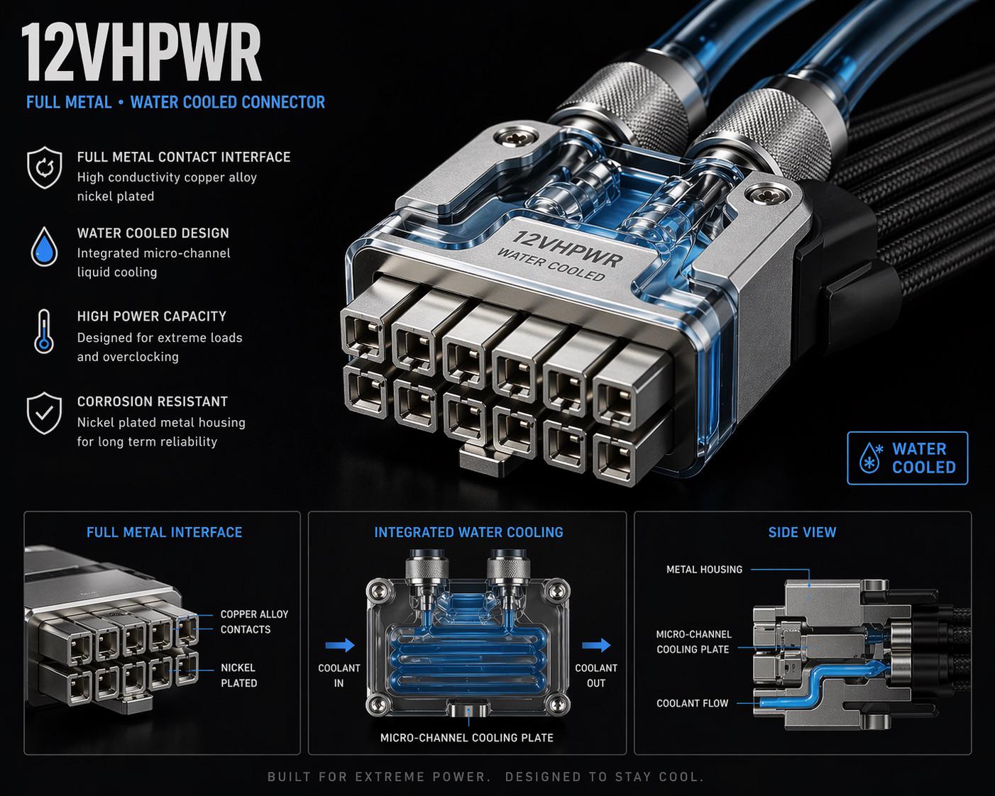 The Solution Was Obviously To Water Cool The Connector