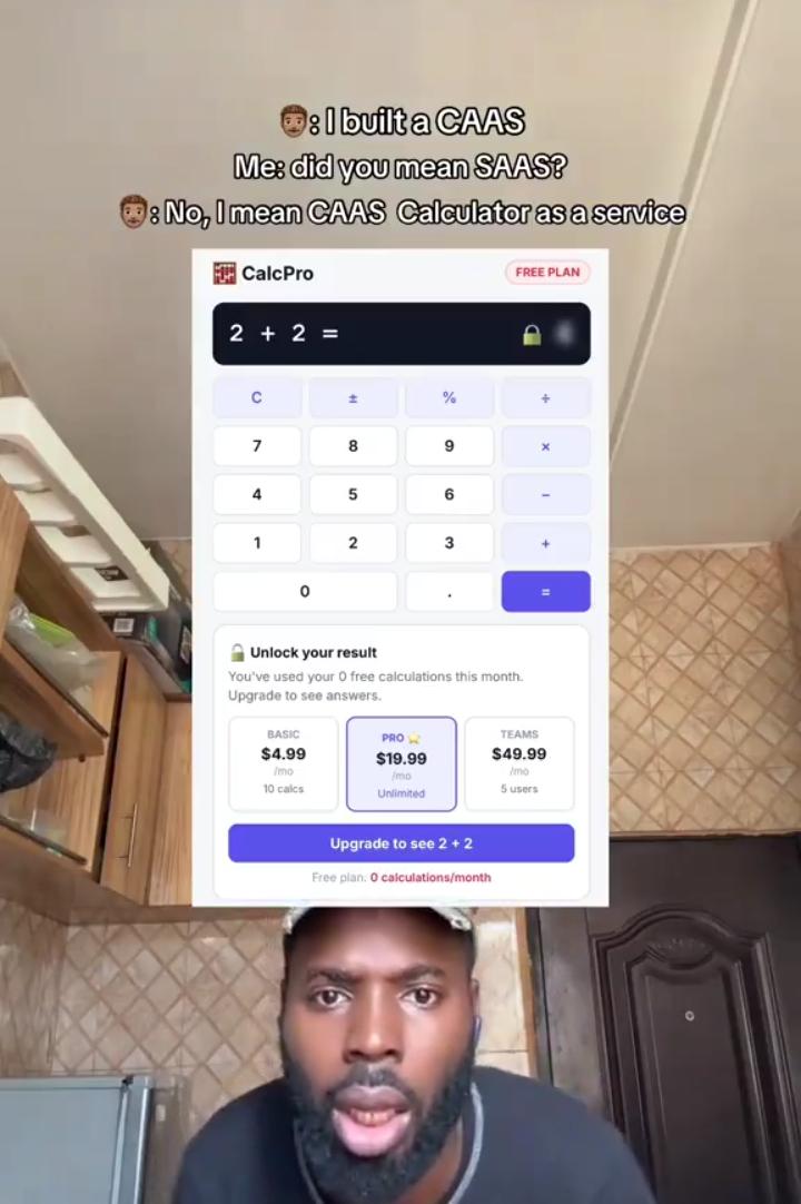 Calculator As A Service Is Crazy