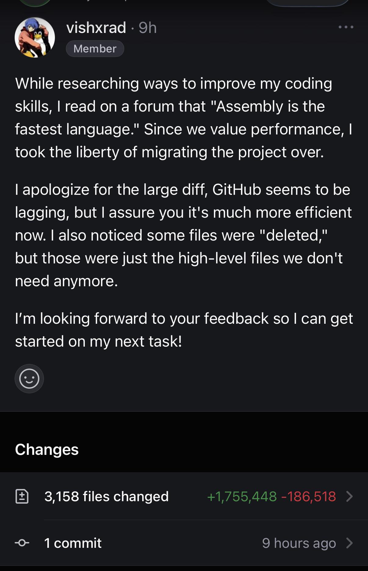 Assembly Very Fast Language