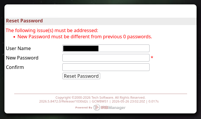 Please Choose A Password You Will Not Have Used In The Future