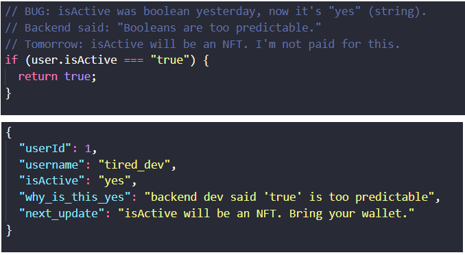 Backend Team Has Destroyed Reality