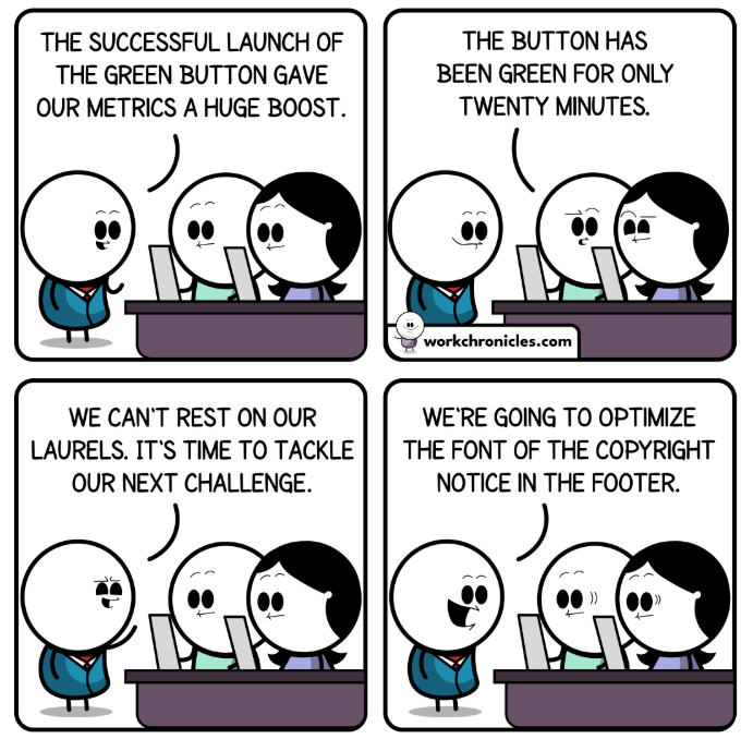 Optimizing The Wrong Things