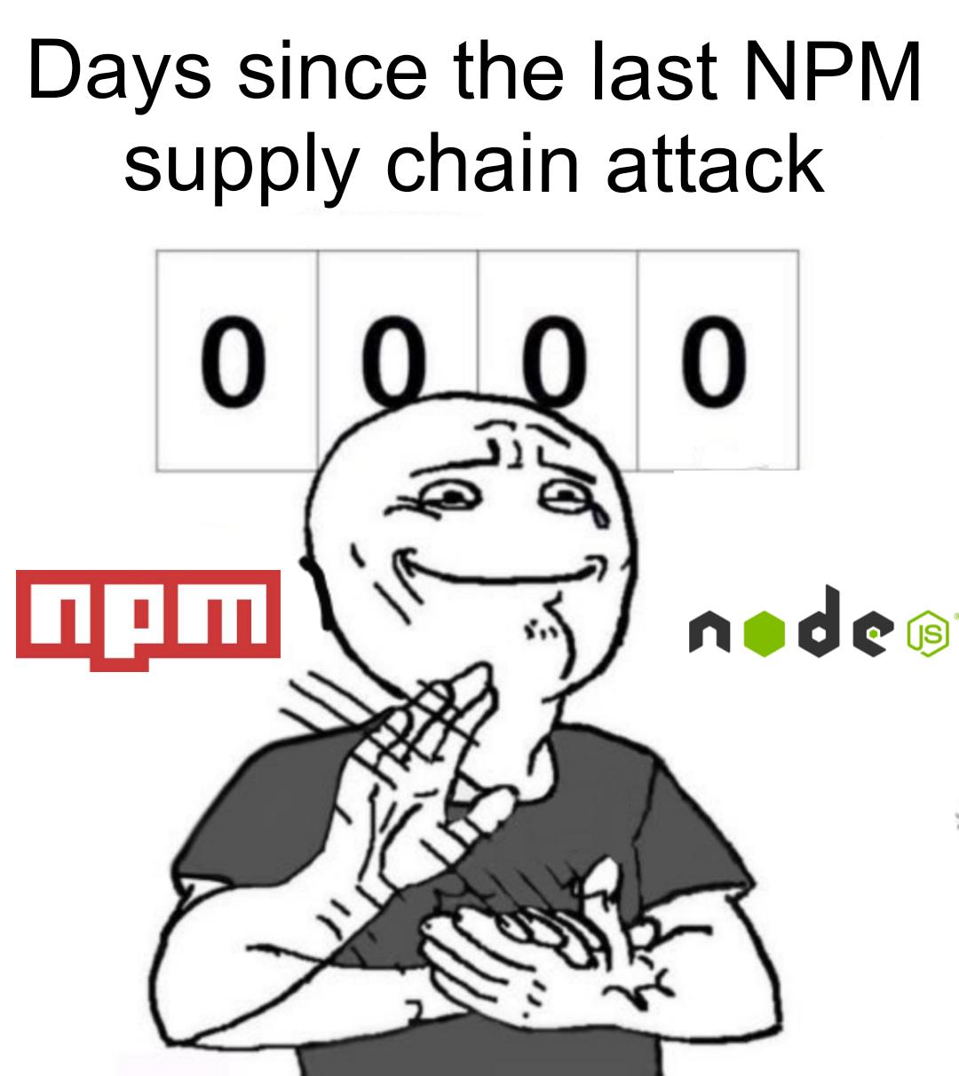 Days Since Supply Chain Attack