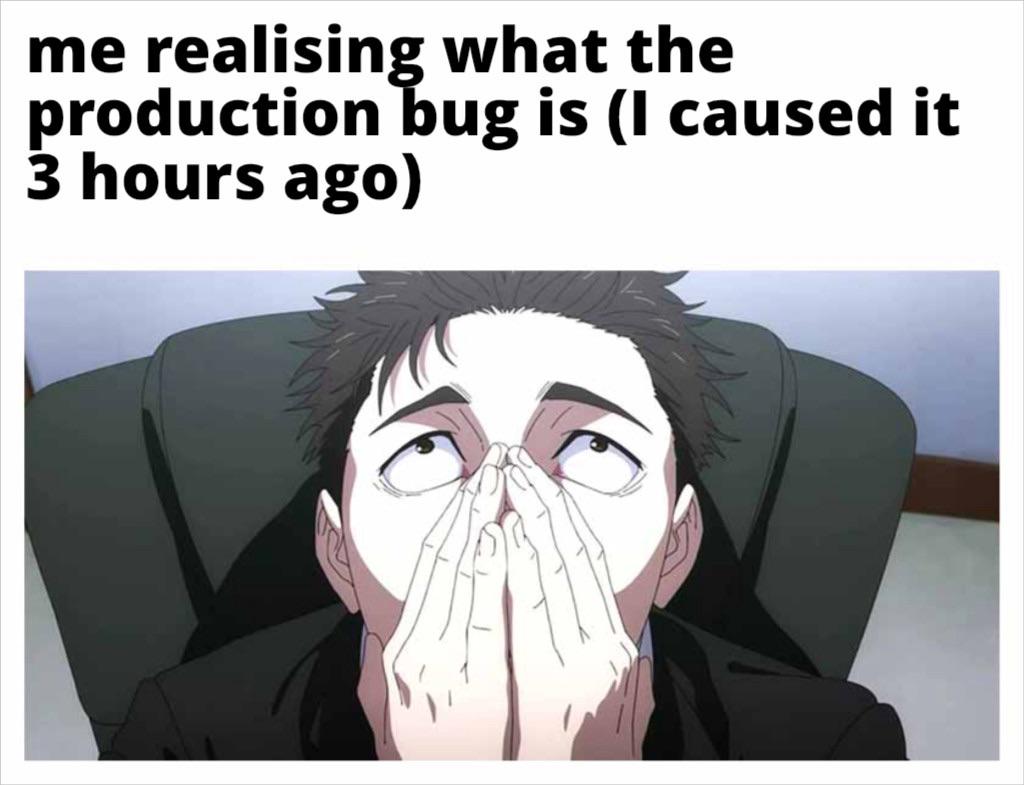 Realised Too Early