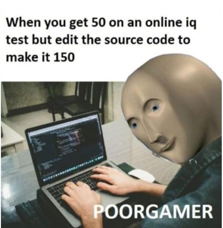 Source Code Says I'm A Genius