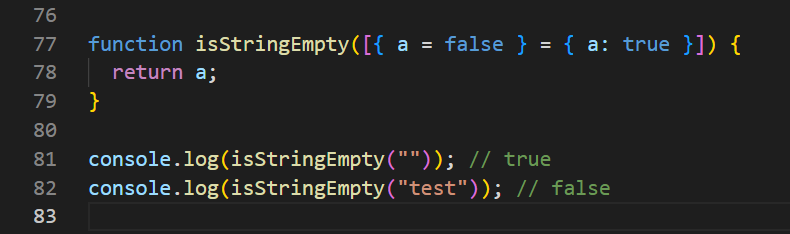 Destructuring Strings