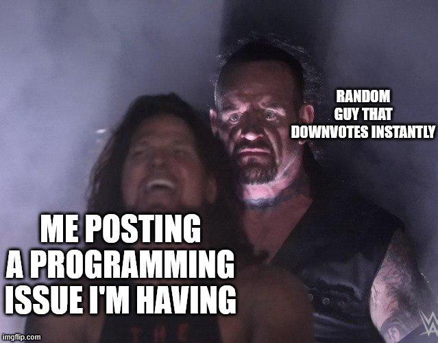Instant Downvote Principle