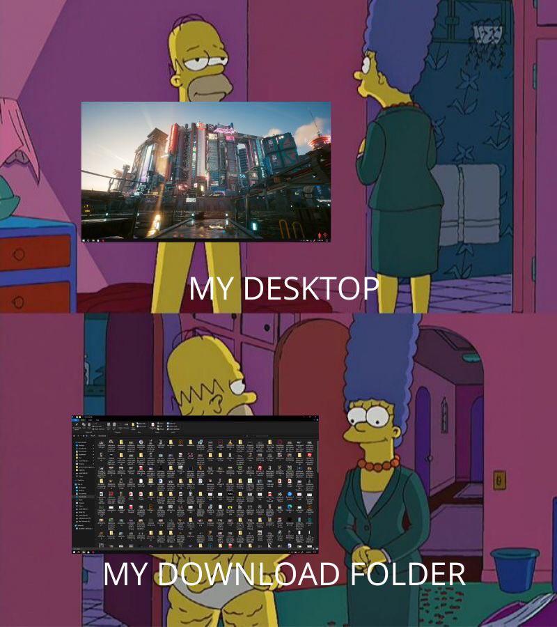 Darn Downloads Folder