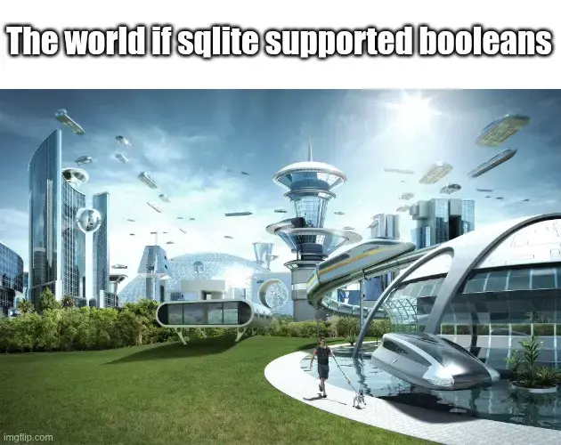 The World If SQLite Supported Booleans