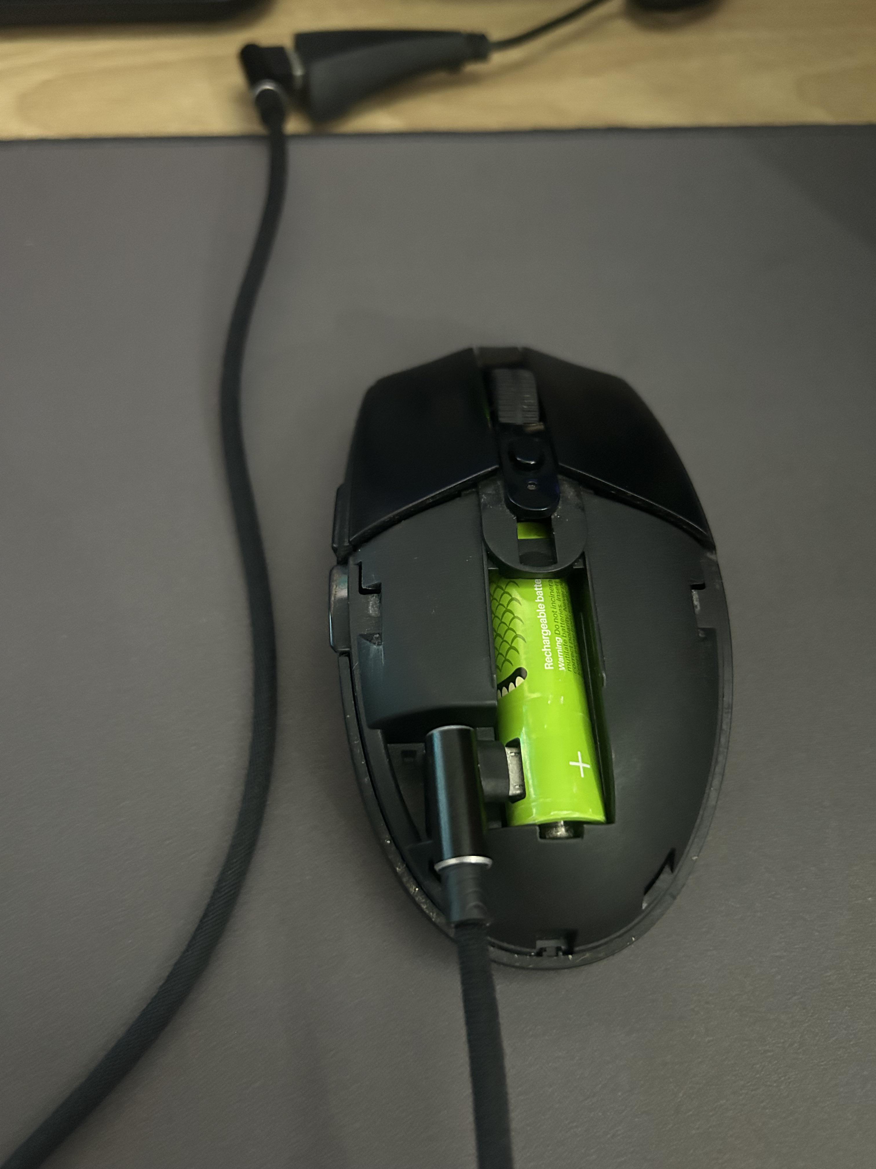 Lazy To Charge The Spares, Now I Had To Do The "G 304 Wired"