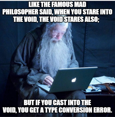 Nietzsche Wasn't A C++ Programmer