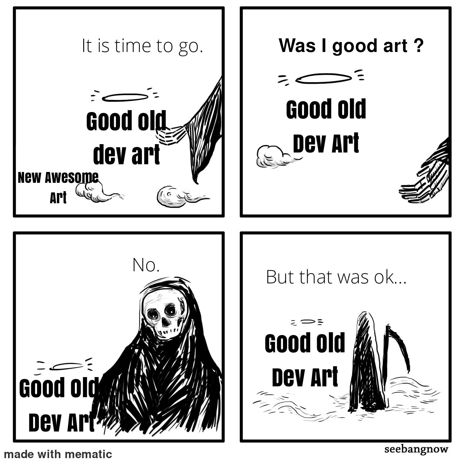 When The Artist Send You An Awesome Piece To Replace The Old One...