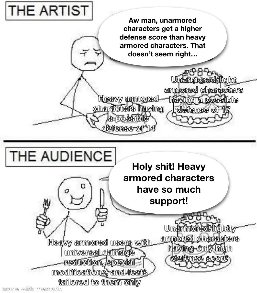 I Might've Overcorrected A Bit To Make Heavy Armor Better…