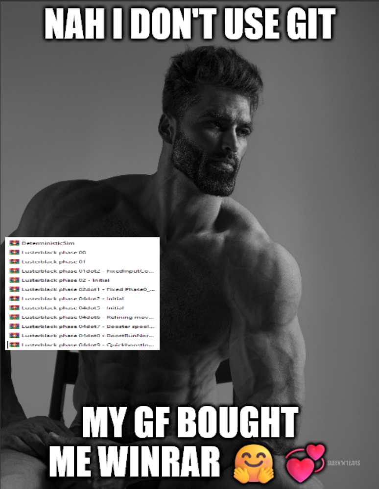 Ten Years Ago, I Was Afraid Of The Powershell Terminal. Today, I Still Use Win Rar For Version Control Because The Reactions I Get From Normal Programmers When They Ask About My Git Automations Never Get Old 🫡