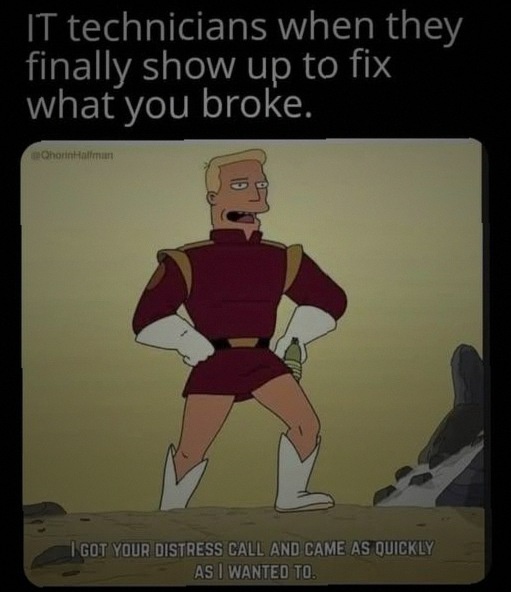 As Someone Who Works In IT, I Approve