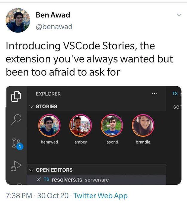 Instafication Of VS Code