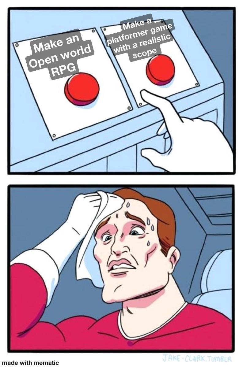My Trying To Decide What Indie Game Idea To Choose This Summer