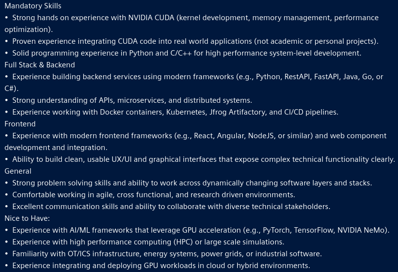 Full Stack Developer Requirement