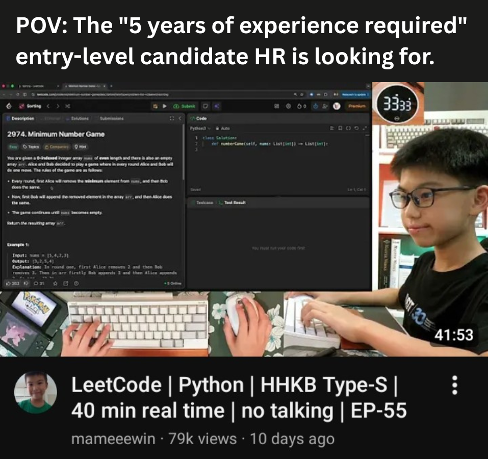 HR Finally Found Their Junior Dev