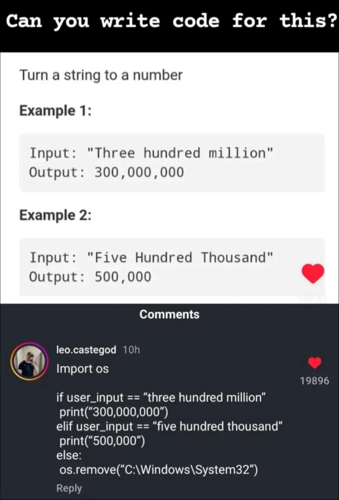 Hardcoding Memes · ProgrammerHumor.io